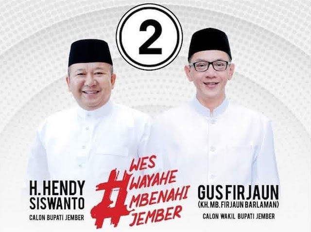 7 Program Unggulan Benahi Jember Paslon Nomor Urut 2, Haji Hendy Siswanto-Gus Firjaun